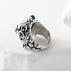 Punk Style 304 Stainless Steel Dragon Finger Rings for Men UN0454-5-4