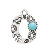 Synthetic Turquoise Pendants PW-WG43221-22-1