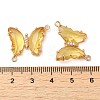 Brass Pave Faceted Glass Connector Charms FIND-Z020-04Q-3