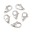Tarnish Resistant 304 Stainless Steel Lobster Claw Clasps STAS-AB21-1