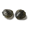 Natural Labradorite Carved Beads G-N343-02-2