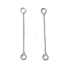Non-Tarnish 304 Stainless Steel Connector Charms STAS-G291-03C-P-1