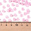 Baking Paint Pearlized Glass Seed Beads SEED-T008-03H-5