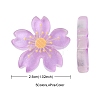 20Pcs 5 Colors Translucent Resin Cabochons OHAR-YW0001-01-4
