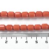 Opaque Glass Beads Strands GLAA-G112-03O-4