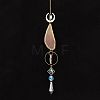 Natural Agate Piece Hanging Ornaments PW-WG29125-06-1