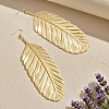 Feather Alloy Dangle Earrings FS-WGBD4E1-01-3