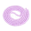Baking Paint Glass Pearl Beads Strands LS-DGLA-ZX001-05B-09-2