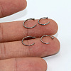 G23 Titanium C Shaped Clip on Nose Rings WGA60F5-04-4