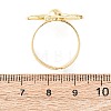 Brass Cuff Open Rings RJEW-Z129-02G-05-5