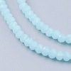 Imitation Jade Glass Beads Strands GLAA-G045-A10-3