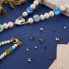 Brass Crimp Tube Beads and Brass Crimp Beads Covers KK-TA0006-01-27