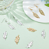 20Pcs 2 Colors Brass Pendants KK-BBC0011-26-4