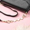 Alloy Enamel Heart Link Bag Chain FIND-YW00003-01-6