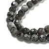 Natural Larvikite Beads Strands G-E571-A09-04-4