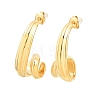 304 Stainless Steel Stud Earrings EJEW-A161-01G-3