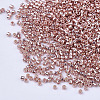 Electroplate Cylinder Seed Beads SEED-Q036-02A-B05-3