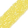 Electroplate Glass Beads Strands EGLA-A044-T1mm-B29-1