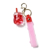 Drinks Bottle Acrylic Pendant Keychain Decoration KEYC-D018-03-3