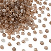 100G Baking Paint Imitation Jade Glass Beads DGLA-YW0001-54F-1