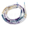 Natural Fluorite Beads Strands LS-G-H266-31B-3