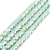 AB Color Plate Glass Beads Strands EGLA-P051-06A-B09-1