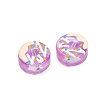 UV Plating Handmade Lampwork Beads LAMP-R004-03D-3