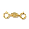 S925 Sterling Silver Double Spring Ring Clasps STER-R003-08G-1