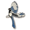 Bird Platinum Alloy Enamel Brooches LS-JEWB-I035-08P-03-1
