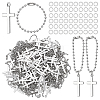 60Pcs Alloy Pendant EAER-UN0001-01-1