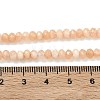 Dyed Natural Malaysia Jade Rondelle Beads Strands G-E316-2x4mm-01-3