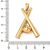 304 Stainless Steel Pendants LS-STAS-D129-15G-3