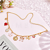 Aluminum Pendant Decorations HJEW-BM00065-4