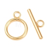 304 Stainless Steel Toggle Clasps STAS-L310-03G-1