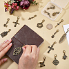 16Pcs Alloy Pendant Decorations HJEW-CP00083-3
