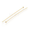 Brass Ball Head Pins X-KK-G331-10-0.8x50-3