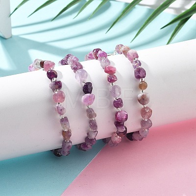 Natural Quartz Chips Bracelets for Women BJEW-H623-01S-02-1