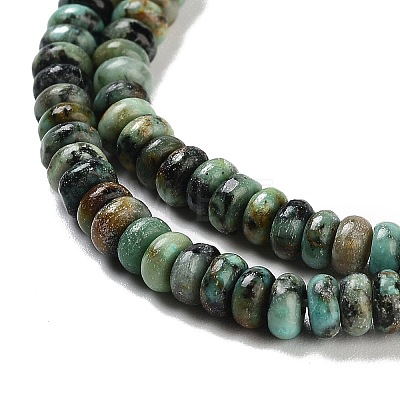 Natural African Turquoise(Jasper) Beads Strands G-K343-C11-01-1