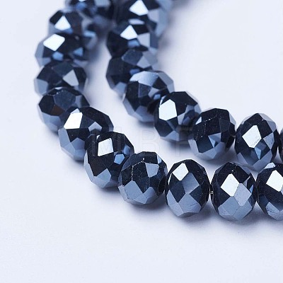 Electroplate Glass Beads Strands LS-EGLA-A034-P3mm-A18-1