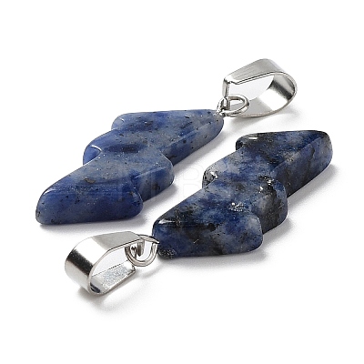 Natural Lapis Lazuli Pendants LS-G-C057-01P-07-1