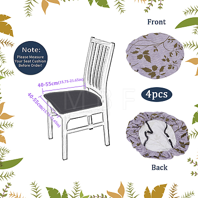 Polyester Dustproof Chair Cover AJEW-WH20008-18B-1