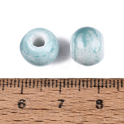 Vintage Handmade Porcelain Beads PORC-Q006-13A-24-1