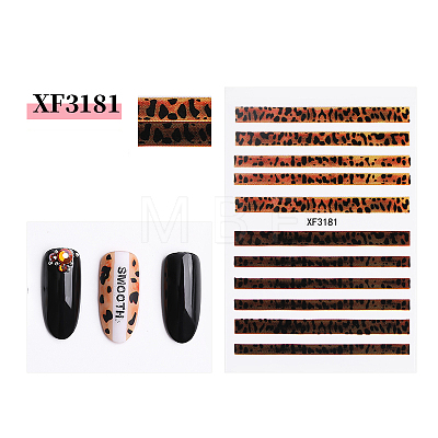 Nail Art Stickers Decals MRMJ-T007-30D-1