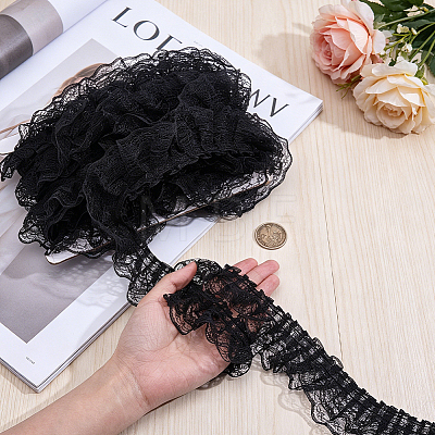 8Yards Organza Lace Ribbon OCOR-HY0001-87A-1