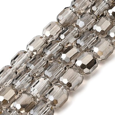 Electroplate Glass Beads Strands GLAA-G112-07J-1