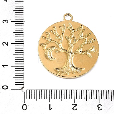 304 Stainless Steel Pendants STAS-N108-111G-1