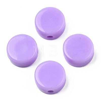 Opaque Acrylic Beads X-SACR-N014-002-1