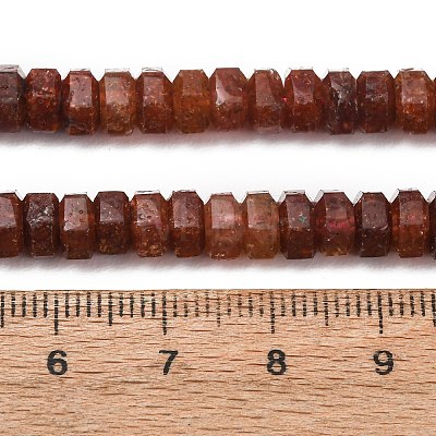 Natural Strawberry Quartz Beads Strands G-G317-A35-3x6mm-1