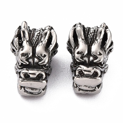 304 Stainless Steel Beads STAS-J034-13AS-1