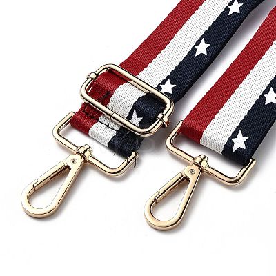 Adjustable Nylon Bag Chains Strap AJEW-P059-16-1